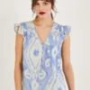 Monsoon Peggy Ikat Tank Top -Deals Stylo Vex Store jr646 54280702 1
