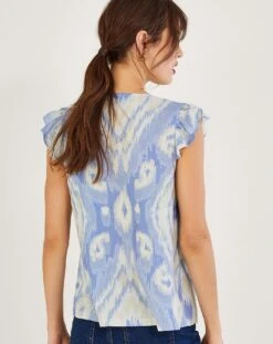Monsoon Peggy Ikat Tank Top -Deals Stylo Vex Store jr646 54280702 2