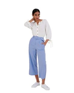 Monsoon Tie Cuff Button Through Blouse -Deals Stylo Vex Store jr660 54015313 1