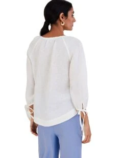 Monsoon Tie Cuff Button Through Blouse -Deals Stylo Vex Store jr660 54015313 4