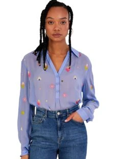 Monsoon Gael Embroidered Blouse -Deals Stylo Vex Store jr666 54275402 1