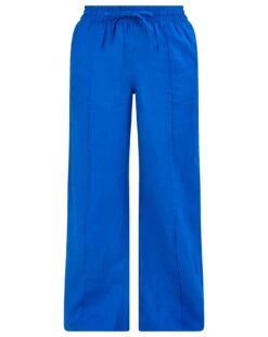 Monsoon Linen Wide Leg Pull On Trousers -Deals Stylo Vex Store jr817 54017332 3