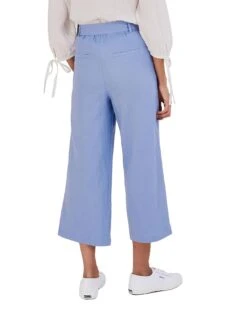 Monsoon Livia Belted Linen Culottes -Deals Stylo Vex Store jr881 54269102 4