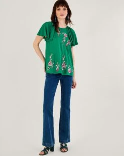 Monsoon Jenny Embellished T-Shirt -Deals Stylo Vex Store jr920 54273707 1