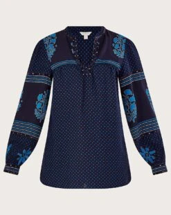 Monsoon Petal Embellished Overhead Top