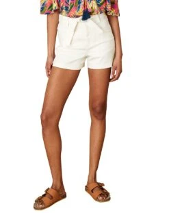 Monsoon Ecru Denim Shorts -Deals Stylo Vex Store kf167 34066542 2