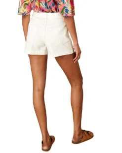 Monsoon Ecru Denim Shorts -Deals Stylo Vex Store kf167 34066542 3