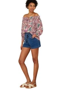 Monsoon Cara Denim Shorts -Deals Stylo Vex Store kf219 34066639 1