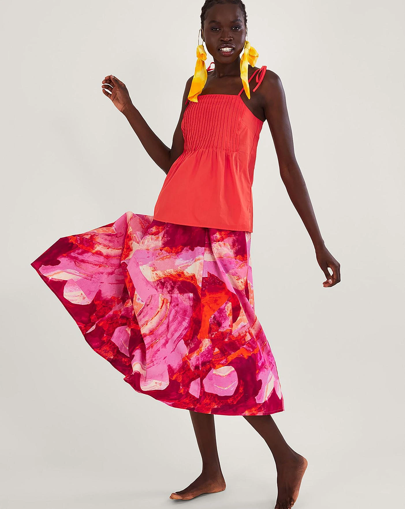 Monsoon Phoenix Pleated Cami Top 4 Monsoon Phoenix Pleated Cami Top - Image 2