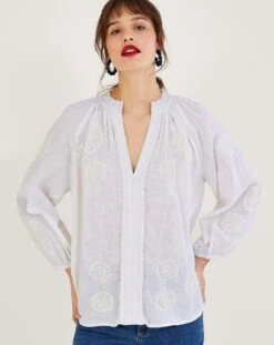 Monsoon Embroidered Overhead Shirt -Deals Stylo Vex Store ru550 54281213 2