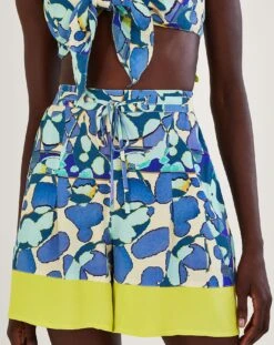 Monsoon Abstract Print Shorts -Deals Stylo Vex Store ru700 54310980 2