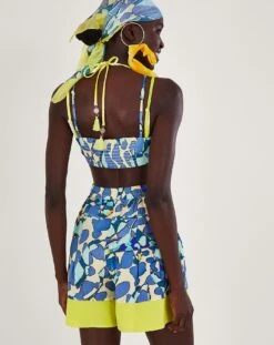 Monsoon Abstract Print Shorts -Deals Stylo Vex Store ru700 54310980 4