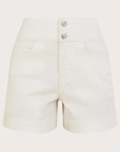 Monsoon Two-Button Denim Shorts