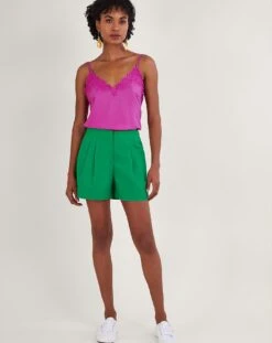 Monsoon Lilly Structured Shorts -Deals Stylo Vex Store ru949 54278307 1