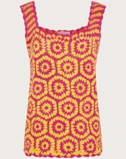 Monsoon Crochet Tank Top