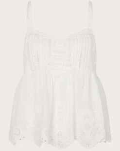 Monsoon Premium Embroidered Cami Top