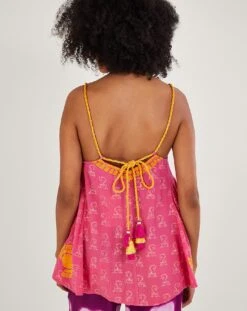 Monsoon Print Woven Strap Cami Top -Deals Stylo Vex Store uj369 54283910 4