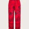 Monsoon Pedra Palm Print Trousers