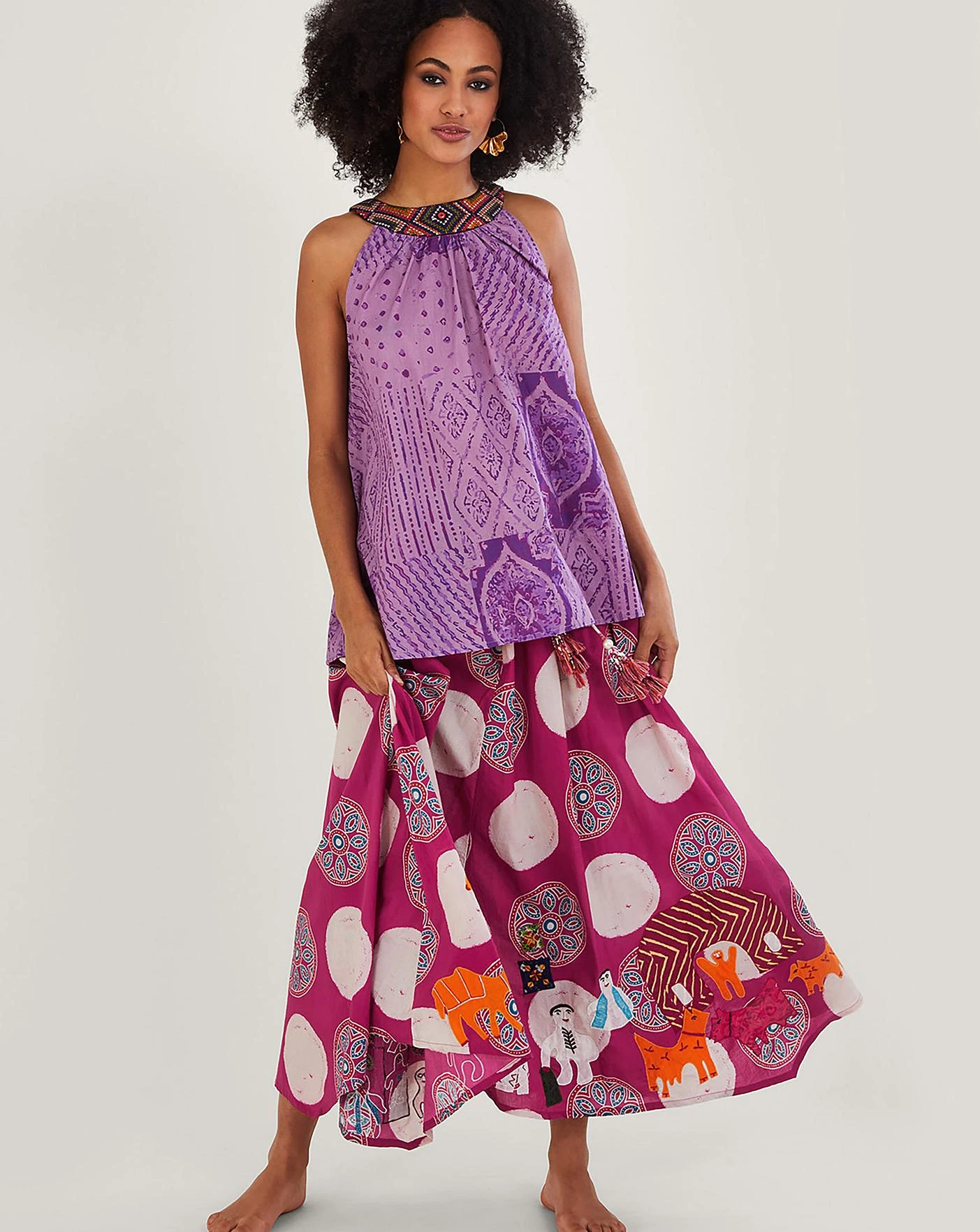 Monsoon Rabari Embroidered Cami Top 4 Monsoon Rabari Embroidered Cami Top - Image 2