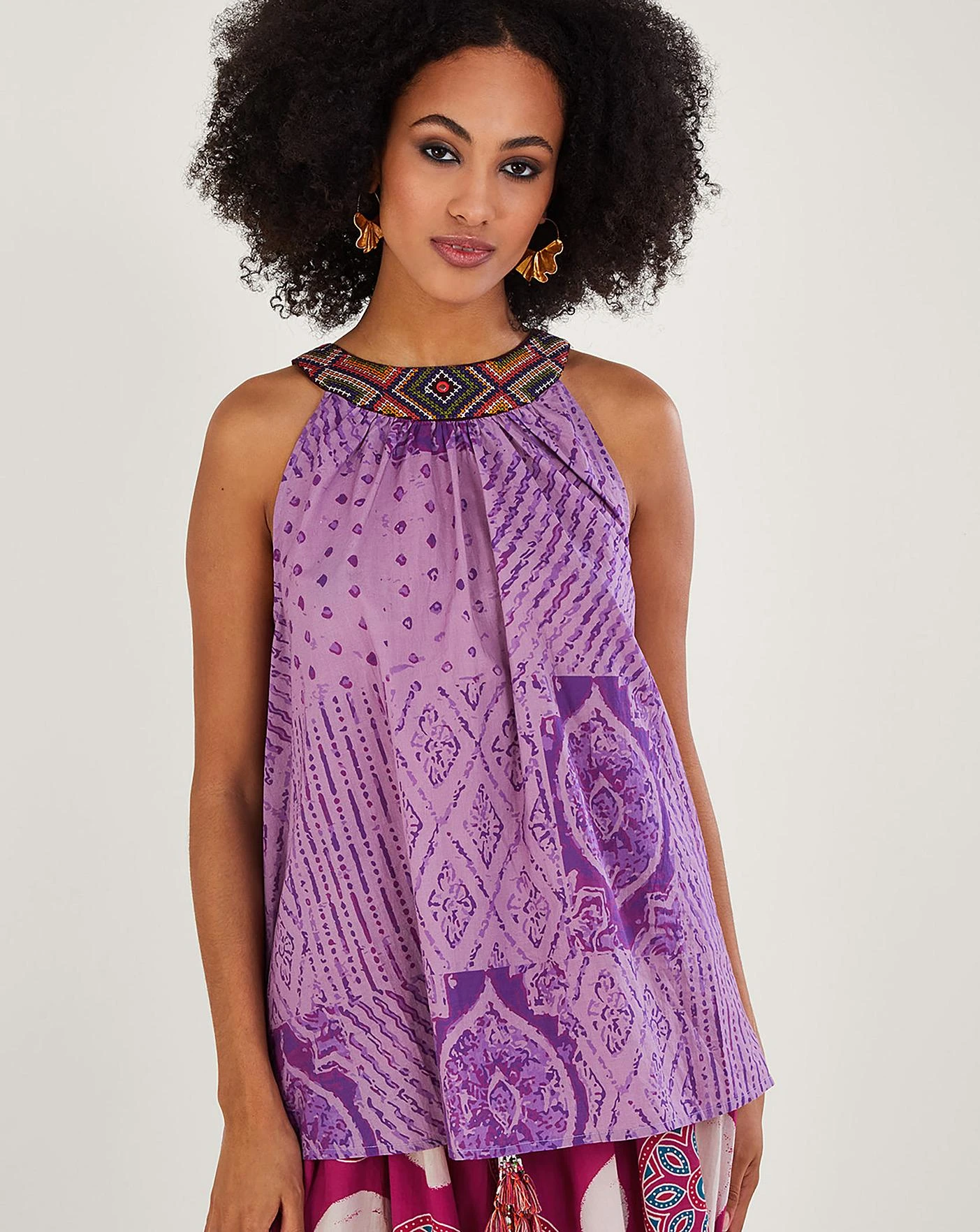 Monsoon Rabari Embroidered Cami Top 5 Monsoon Rabari Embroidered Cami Top - Image 3