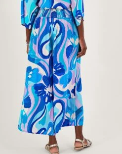 Monsoon Swirl Print Cropped Trousers -Deals Stylo Vex Store uj610 54314802 4