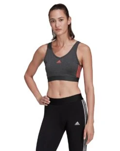 Adidas 3 Stripe Crop Top