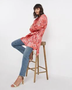 Joe Browns Printed Longline Shirt -Deals Stylo Vex Store w01gv537757w