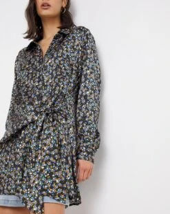 Joe Browns Longline Floral Shirt -Deals Stylo Vex Store w01gv538751w