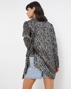 Joe Browns Longline Floral Shirt -Deals Stylo Vex Store w01gv538752w