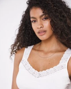 2 Pack Lace Trim Vest -Deals Stylo Vex Store x01an008761w