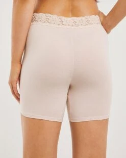 2 Pack Lace Trim Cotton Comfort Shorts -Deals Stylo Vex Store x01bb575750s