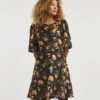 Joe Browns Printed Velour Jacquard Dress -Deals Stylo Vex Store x01if523750w