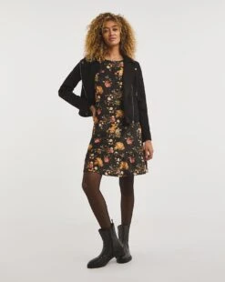 Joe Browns Printed Velour Jacquard Dress -Deals Stylo Vex Store x01if523751w