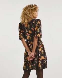 Joe Browns Printed Velour Jacquard Dress -Deals Stylo Vex Store x01if523752w