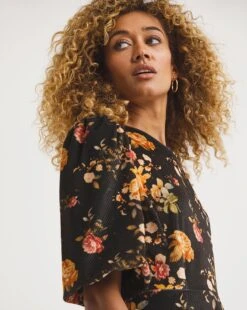 Joe Browns Printed Velour Jacquard Dress -Deals Stylo Vex Store x01if523753w