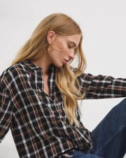 Yarn Dyed Overhead Check Shirt -Deals Stylo Vex Store x01tu209731w