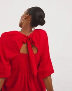 Exposed Back Textured Swing Top -Deals Stylo Vex Store x01tu295720w