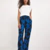Printed Spun Wide Leg Trouser -Deals Stylo Vex Store x01zf222720w