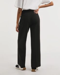 Black Ponte Straight Leg Trouser -Deals Stylo Vex Store x01zv752723w