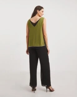 Joanna Hope Beaded Chiffon Trouser Set -Deals Stylo Vex Store x07wi524740w
