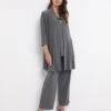 Joanna Hope Charcoal Jersey Trouser Set -Deals Stylo Vex Store x07wi527729w