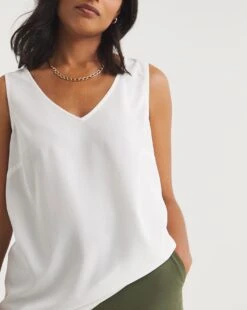 V Neck Woven Vest -Deals Stylo Vex Store y01bm925758w