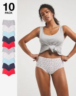 10 Pack Shorts - Cotton