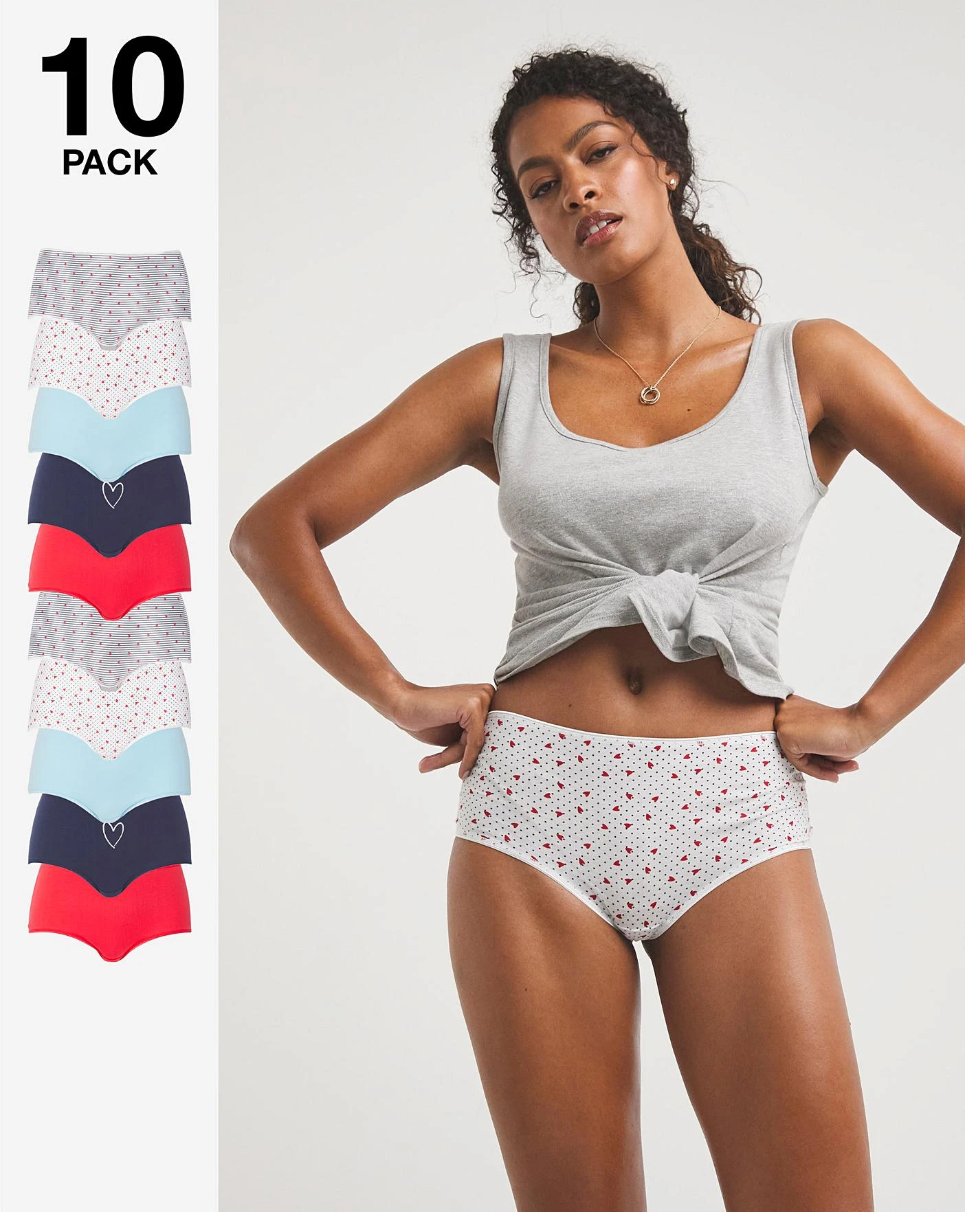 10 Pack Shorts - Cotton 3 10 Pack Shorts - Cotton