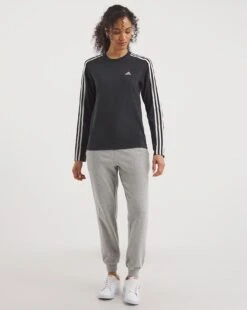 Adidas Es 3-Stripes Long-Sleeve Top -Deals Stylo Vex Store y01fg535738w