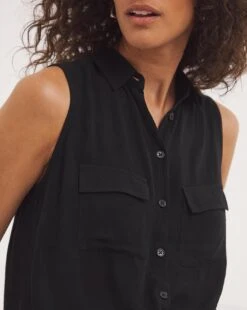 Crinkle Dipped Back Blouse -Deals Stylo Vex Store y01fv469738w