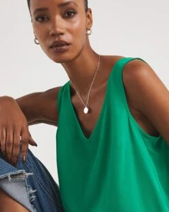 V Neck Woven Tops -Deals Stylo Vex Store y01gp082727w