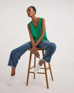 V Neck Woven Tops -Deals Stylo Vex Store y01gp082729w