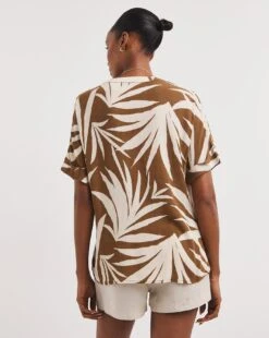 Short Sleeve Crinkle Top -Deals Stylo Vex Store y01gp130769w