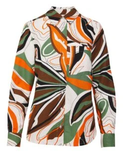 Long Sleeved Linen Shirt -Deals Stylo Vex Store y01gp232727s